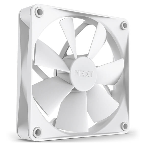 Nzxt F120P White 120mm Cabinet Fan (Single Pack)